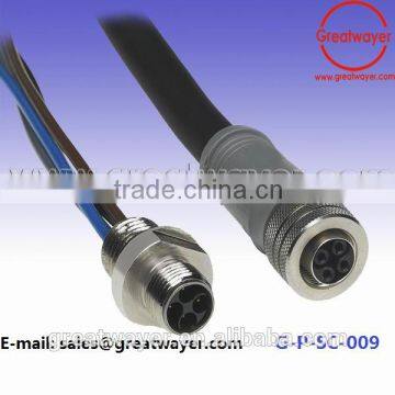 4pin m12 connector ul2464 assembly