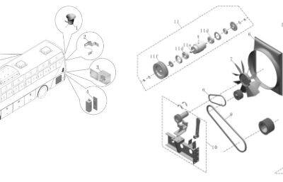 High Quality 12V 24V Bus Lcd Mevigation Parts 3776-00017 Inverted Monitor Display photo-6