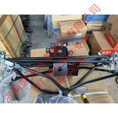 SHACMAN Shaanxi Automobile Delong Truck Accessories Original Wiper Linkage Assembly (with Motor) DZ15221740011 Wiper Linkage Genuine Shaanxi Automobile Parts photo-2