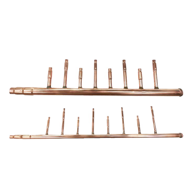 Copper Branch Header Vrv Vrf Central Air Conditioner Refnet Pipe For Midea 2-pipes DXFQT8-01