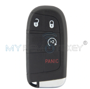 FCC M3N-40821302 Smart key 4 button 434mhz 4A chip for Jeep Compass 2017-2022 PN 68250337AB