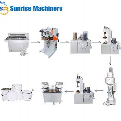 Semi Automatic Tin Can Making Machine