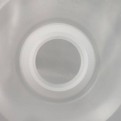 Portable Outdoor Camping Clear Folding Transparent Food Grade Plastic Bucket Bag With Valve photo-2