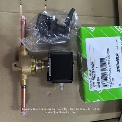 SAGINOMIYA RPV-602DYF 410A System Refrigeration Accessory 1/4 Weld Port Solenoid Valve 220V Wiring