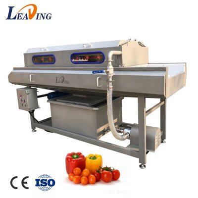 Commercial New Condition Potato Dry Cleaning Machine Fruit Vegetables Continuous Brushes Vegetable Processing Plant Farm