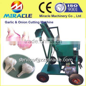 Garlic processing machine/garlic root flat cutter/garlic root remover machine price