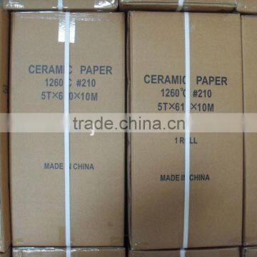 Zirconia High Temperature Thermal Insulation Ceramic Fiber Paper photo-5