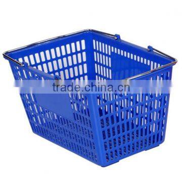 JIABAO high quality wholesale plastic shopping basket SB-02