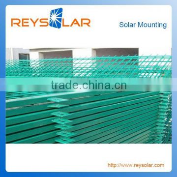 Horizontal Wire Mesh Fence Galvanized Steel Sturdy and Durable Fence Net for Solar Plant