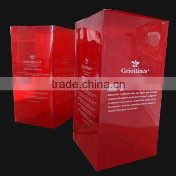Promotional plastic PVC packaging box