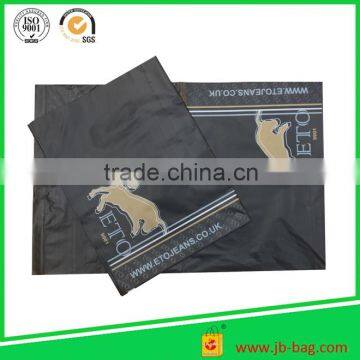 UK Garment Mall Used Hard & Matte Plastic Envelope Express Bag Black Color photo-3