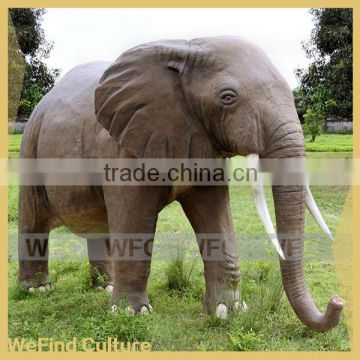 Life-size Fiberglass Animal Elephant Statues