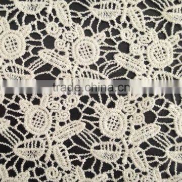 2016 Lace Accessory Pattern Design 100% Cotton Full Lace Lace Fabric for Garment photo-2