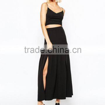  Express Fashion Dress Ladies Pleated Maxi Dresses For Women