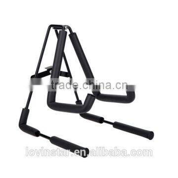 High Quality Portable Folding A-Frame Musical Instrument Display Stand Holder for Ukulele / Violin / Mandolin / Guitar