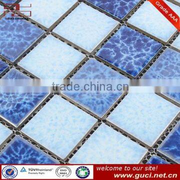 48*48mm low price crystal glaze mosaic tiles