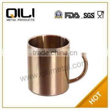 450ml stainless steel Copper plating cups Moscow Mule copper mugs