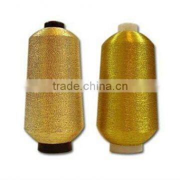 Gold metallic yarn ST/ms/mh type150D/300D/600D for knitting