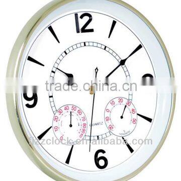 Temperature And Humidity Wall Clock