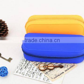 Custom Silicone Rubber Colored Pencil Cases/ Pencil Case Bag/ Cute Pencil Pouch photo-5