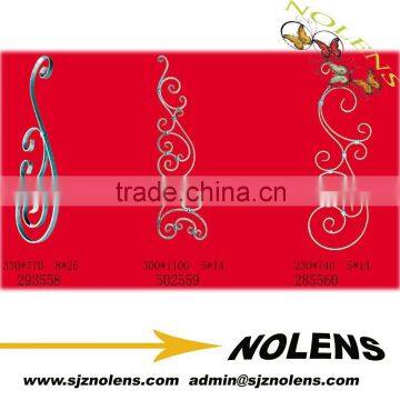 Decorative wrought iron scrolls/Various Decorative Wrought Iron Scrolls In Different Shape NL-C3558