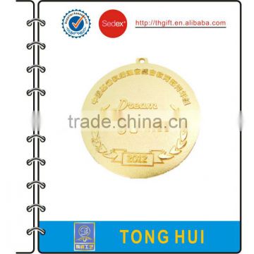 2013 hot sale award metal medal with ribbon