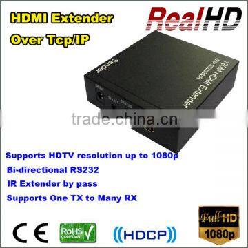 2016 China Best Selling 120m HDMI Extender by Cat5e/6 With RS232 Over TCP/IP photo-2
