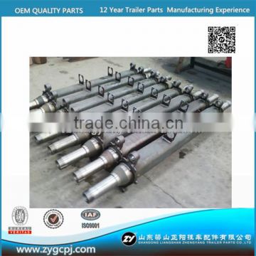 Trailer spare parts flatbed trailer square beam axle tube