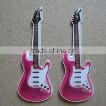 Newly Guitar shaped Souvenir Gifts LED blinking pin emblems