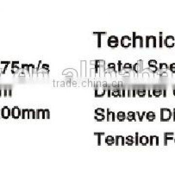 Elevators Safety Parts 208(A) Well Pit Installed Overspeed Governor photo-3