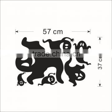 ALFOREVER Halloween Vinyl Decals,Halloween Vinyl Sticker photo-2