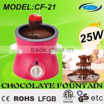 mini chocolate fountain [CF-21] CE GS ROHS