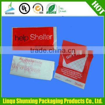 export to UK plastic Charity / cloth collection Bag