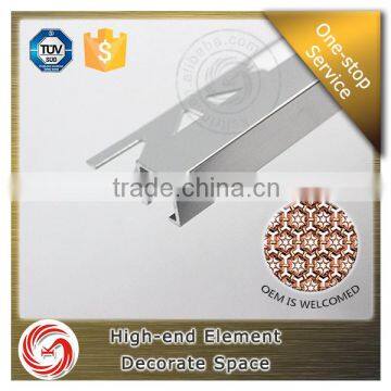 Merchandising Aluminum 6063 Tile Corner Trim Bullnose Tile Trim photo-6