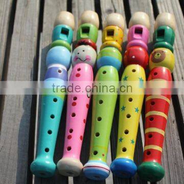Cheap High Quality Music Instrument Sets Wooden Musical Flute Children Toys photo-3
