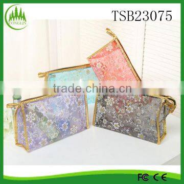 Protable Clear Cosmetic Toiletry Travel Wash Storage Bag Holder Pouch PVC Makeup Bags