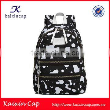 high quality custom unisex faux leather backpack