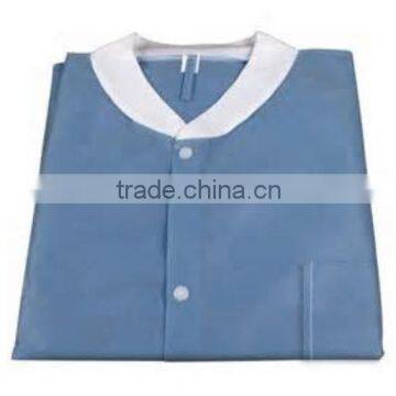 Good Price Disposable Lab Coat With Elastic Cuff photo-3