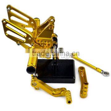 ARS-999 Top Quality CNC Aluminum Motorcycle Passenger Rear Sets for Ducati 999 949 749 photo-5