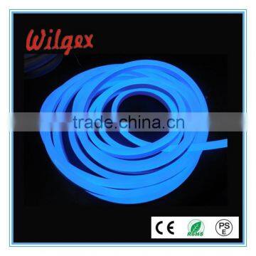 2 Years Warranty High Quality Blue Jacket LED Flexible Blue Light Rope Light