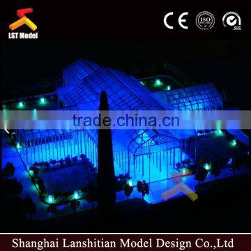 public building model maker with perfect led lighting