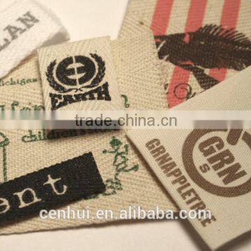 dongguan high quality custom printed clothing label