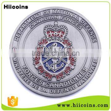 High Quality Custom Made Antique Challenge Silver Coin