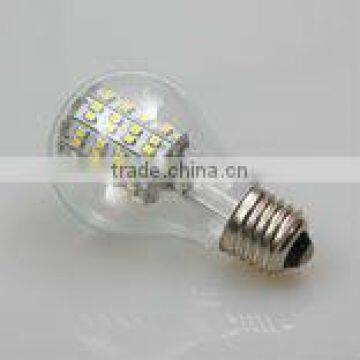 global typeA19 AC85-265V 3528SMD 5W LED E27