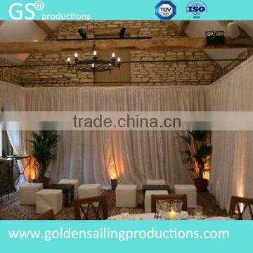 Hot selling backdrop pipe and drape for wedding