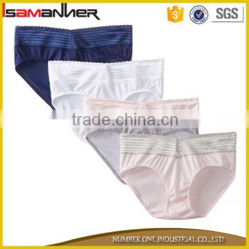 4pcs set low waist trendy sexy cotton lace ladies panty brand names