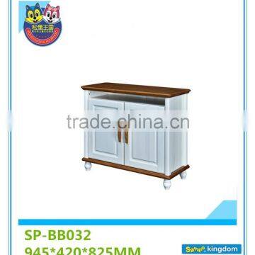 Shenzhen Factory Small Packing custom wood File Cabinet Adjustable Layer Plates Stainless wood Cabinets#SP-BB032