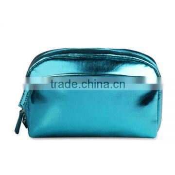 2014 New Shiny product Aqua color fashion PVC wash bag wholesale funny pvc cosmetic bag