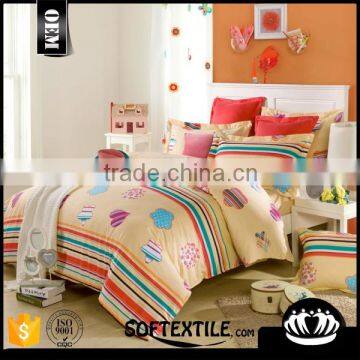 luxury hotel set of cotton bedding