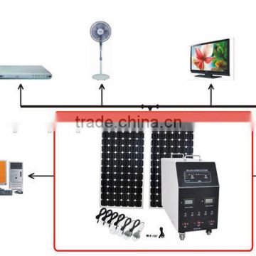 1200W output Solar System for home